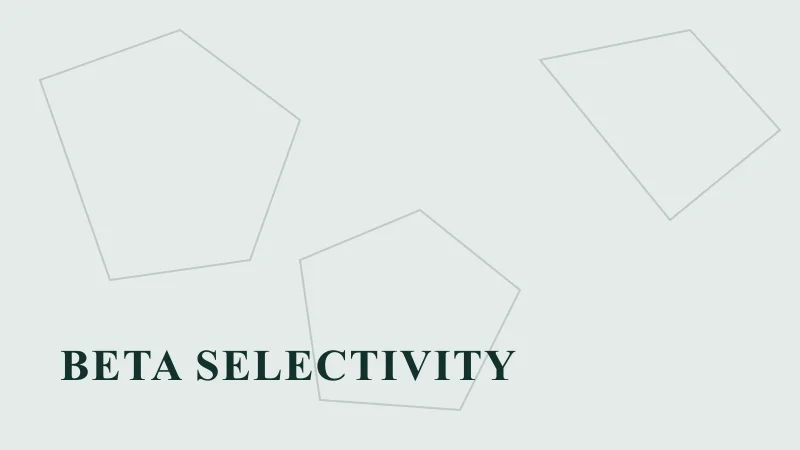 Selective vs nonselective beta-blockers: what changes at the receptor